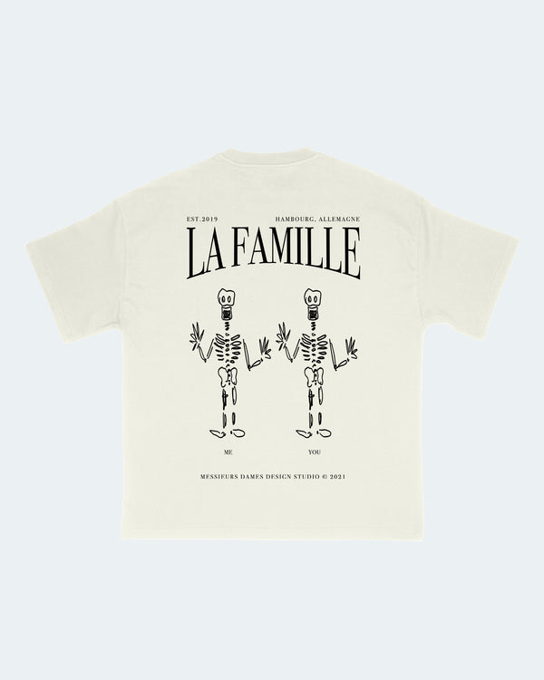 La Famille Skeletons T-Shirt Natural